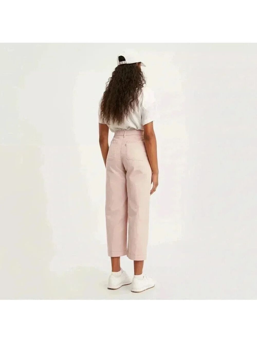 Levi’s Ribcage Wide Leg Cropped Women's Pants 28 - Picture 6 of 16